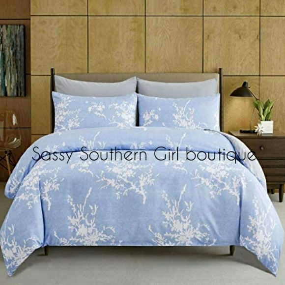 ⭐🆕 Country French blue floral duvet set - Picture 3 of 8